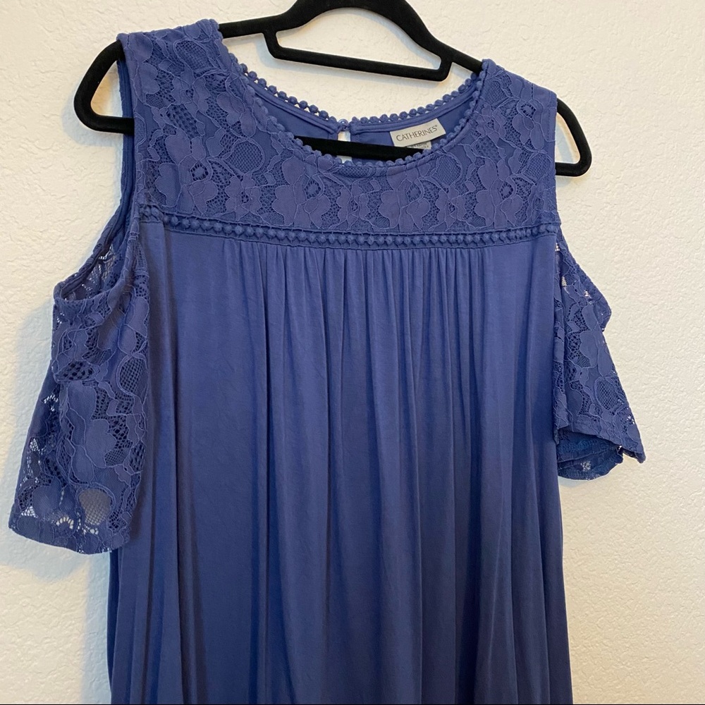 Women’s Catherine’s dress top with cutout shoulders